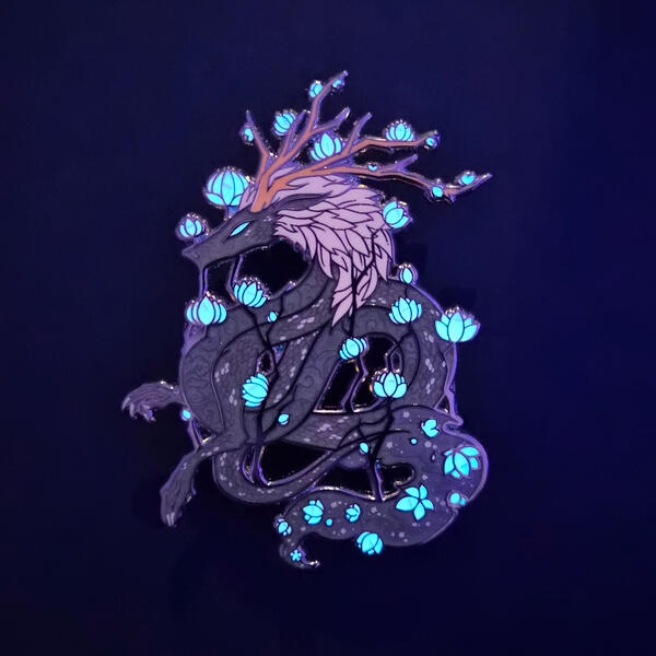 Ghost Flowers (glow in the dark)