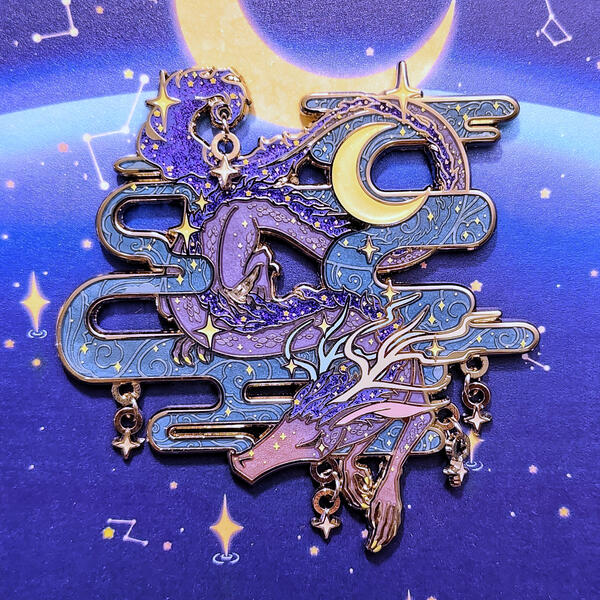 Star Tears Dragon (purple)