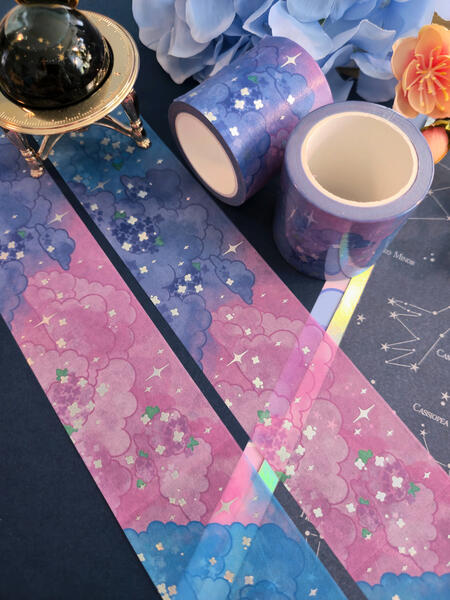 Hydrangea Clouds Washi